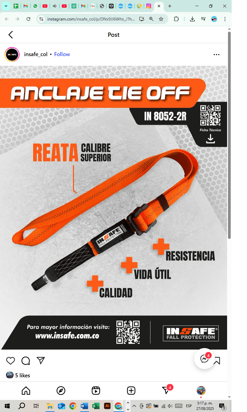 arnes de insafe